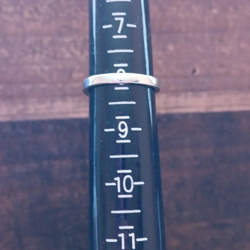 Synthetic Blue Silver Ring